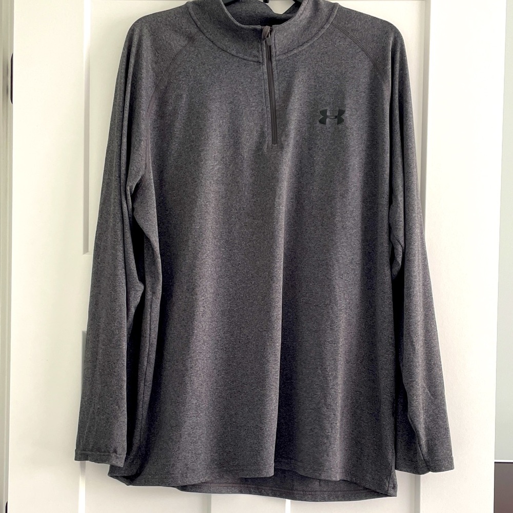Under Armour Charcoal Quarter-Zip Top